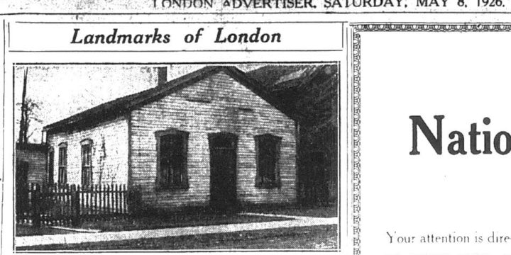 The Fugitive Slave Chapel – London, Ontario